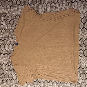 3XL Tan Old Navy Luxe Short Sleeve Shirt